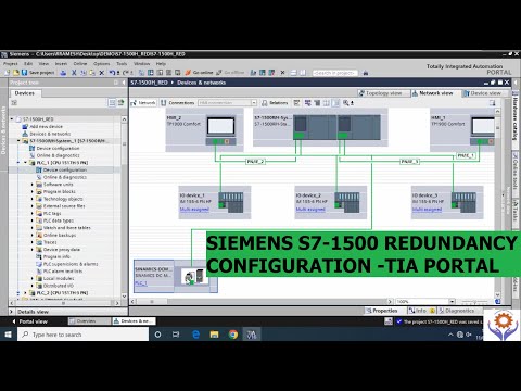 SIEMENS S7-1500  REDUNDANCY CONFIGURATION -TIA PORTAL | SIMATIC S71500 R/H SYSTEM | A COMPLETE GUIDE