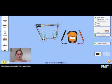 ‪How to use the PHET Circuit Construction Kit: DC - Virtual Lab‬