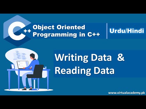 Writing data and Reading Data in files in C | Urdu Hindi