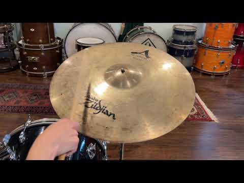 20" Zildjian A Custom Sizzle Ride Cymbal 2264g