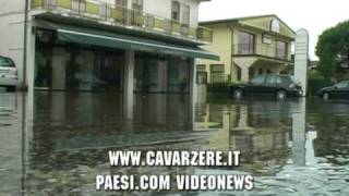 preview picture of video 'Cavarzere: Allagamenti del 16/09/2009'