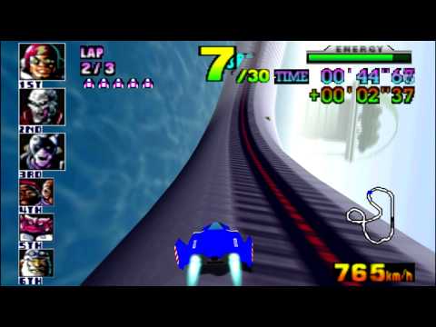 F-Zero X (N64) walkthrough - Big Blue