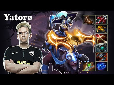 Yatoro - Luna Safelane | Dota 2 7.30d Gameplay