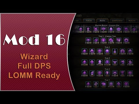 Neverwinter - Wizard Build DPS for LOMM in MOD 16