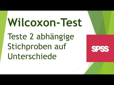 Wilcoxon-Test (Wilcoxon-Vorzeichen-Rang-Test) in SPSS durchführen - Daten analysieren in SPSS (52)