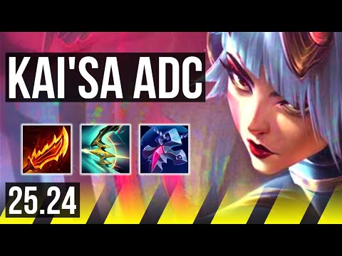 KAI'SA & Taric vs CAITLYN & Thresh (ADC) | 51K damage, 5k gold comeback | KR Master | 25.24