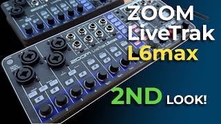 The NEW Zoom LiveTrak  L6max VS the Original Livetrak L6 | 25 DIFFERENCES!