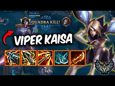 Kaisa vs Lucian ADC ( HLE VIPER ) - Korea Challenger Patch 25.16 ✅