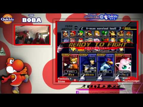 SSBM @ Quickly 5 - Festizzio + Slime vs. Kira + Psychomidget