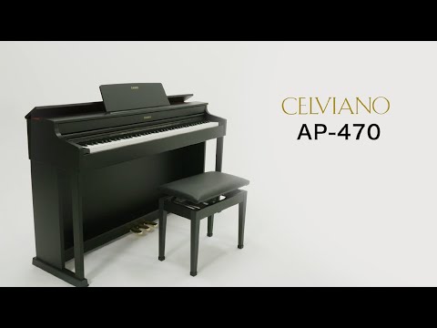 配送設置費無料/CASIO/電子ピアノ/CELVIANO AP-470｜鍵盤、電子ピアノ