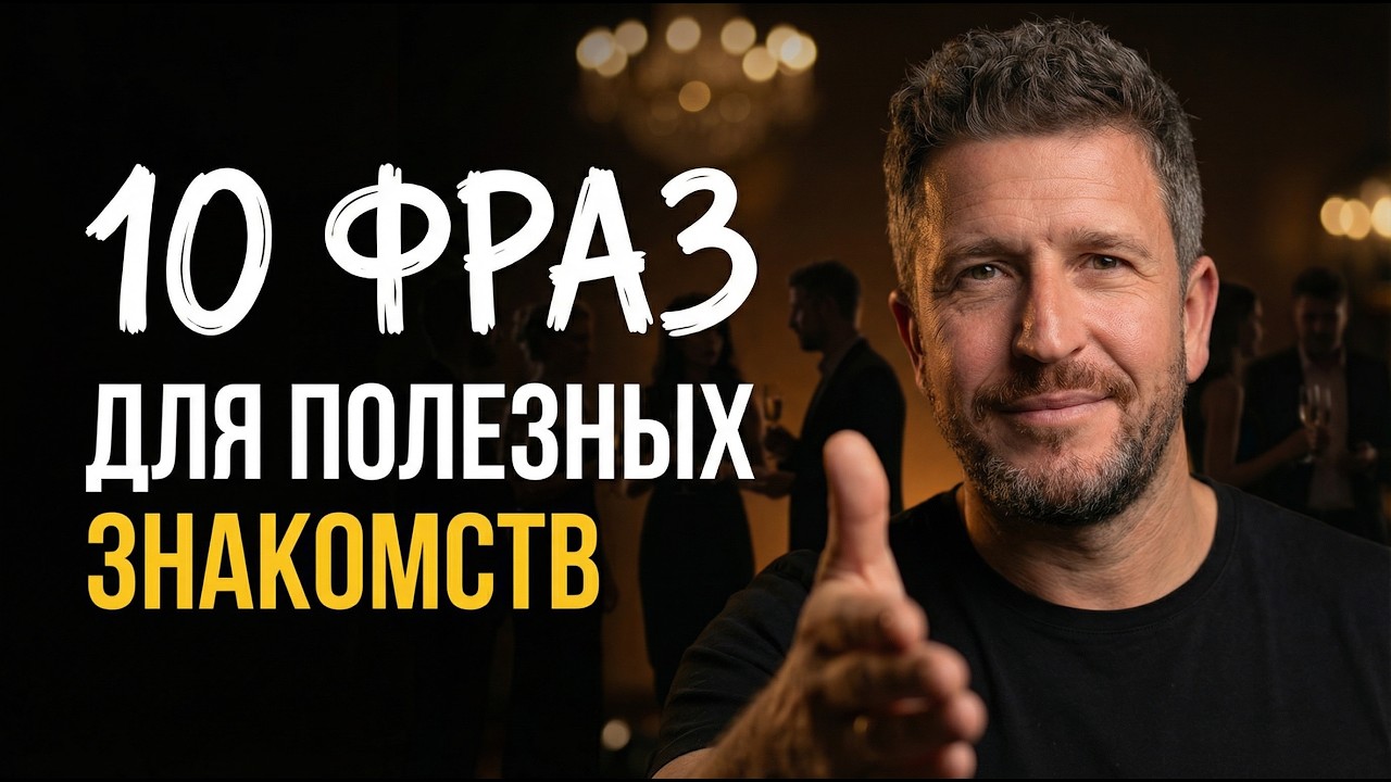 Вы стоите в 3 метрах от человека, который изменит вашу жизнь. Вот что ему сказ?