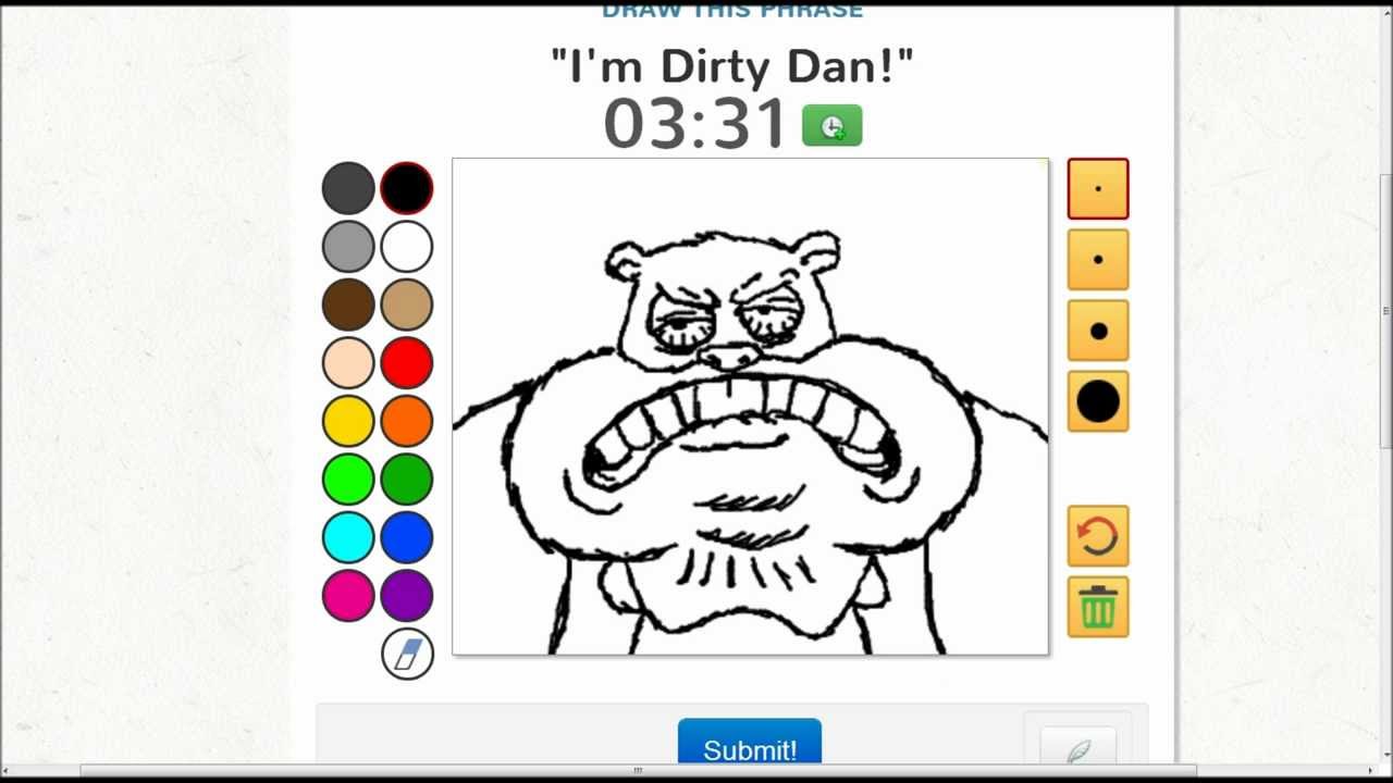 Drawception: Sandy Cheeks (Spongebob Squarepants)