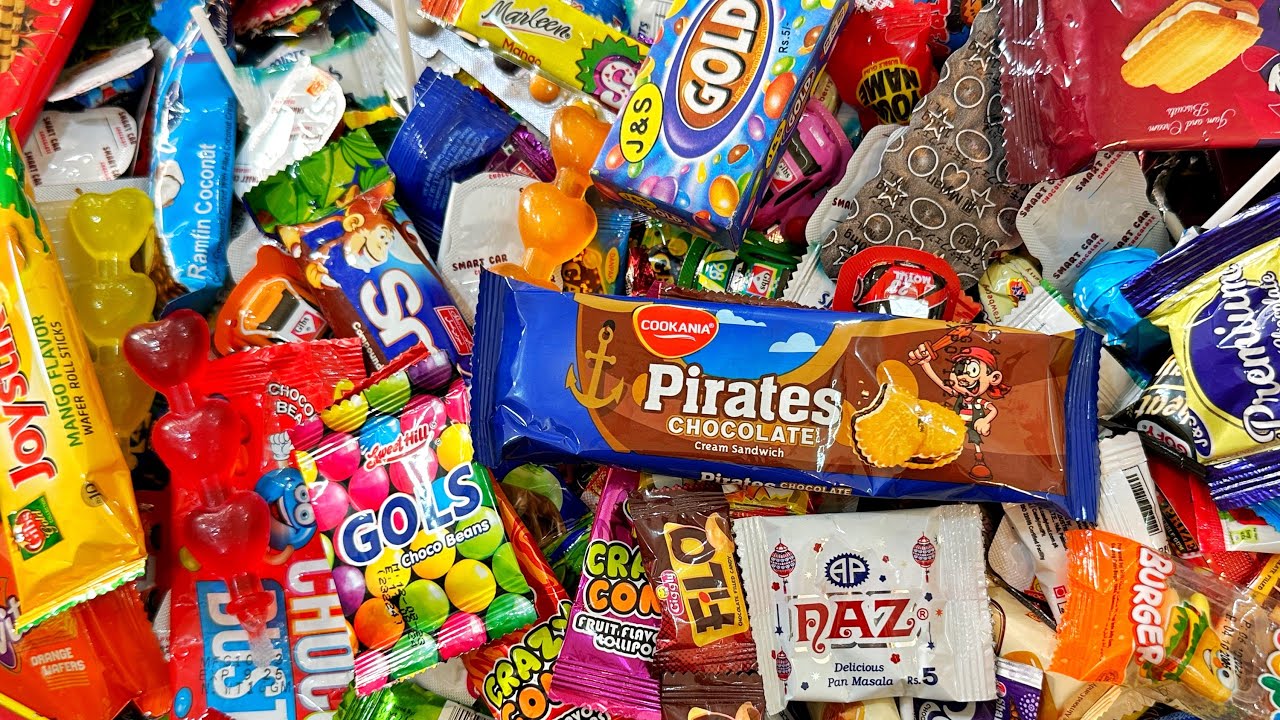 Cute Junior Candies,Chocolates and Lollipops | Yummy Rainbow Chocolates Unpacking | ASMR