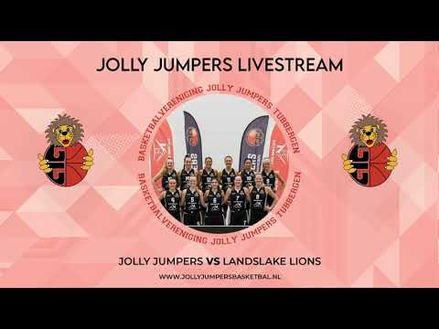 Livestream Jolly Jumpers vs. Landslake Lions Seizoen 2021-2022 op zaterdag 26-02-2022