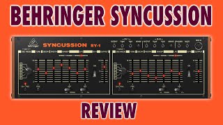 Video thumbnail for Behringer Syncussion SY-1 REVIEW by Wine&Synths