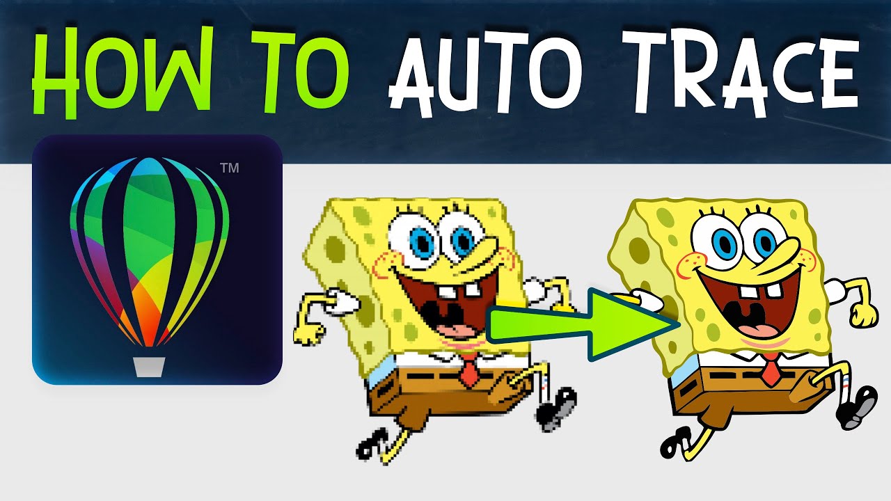How to Auto Trace JPG to SVG Vector Graphics in CorelDRAW