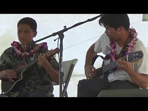 Jonah Domingo & Ian O'Sullivan - Guava Jam at 2017 Hawaiian Slack Key Festival 10/22/17