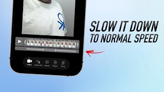 How to Speed up a Slow Motion Video on iphone!