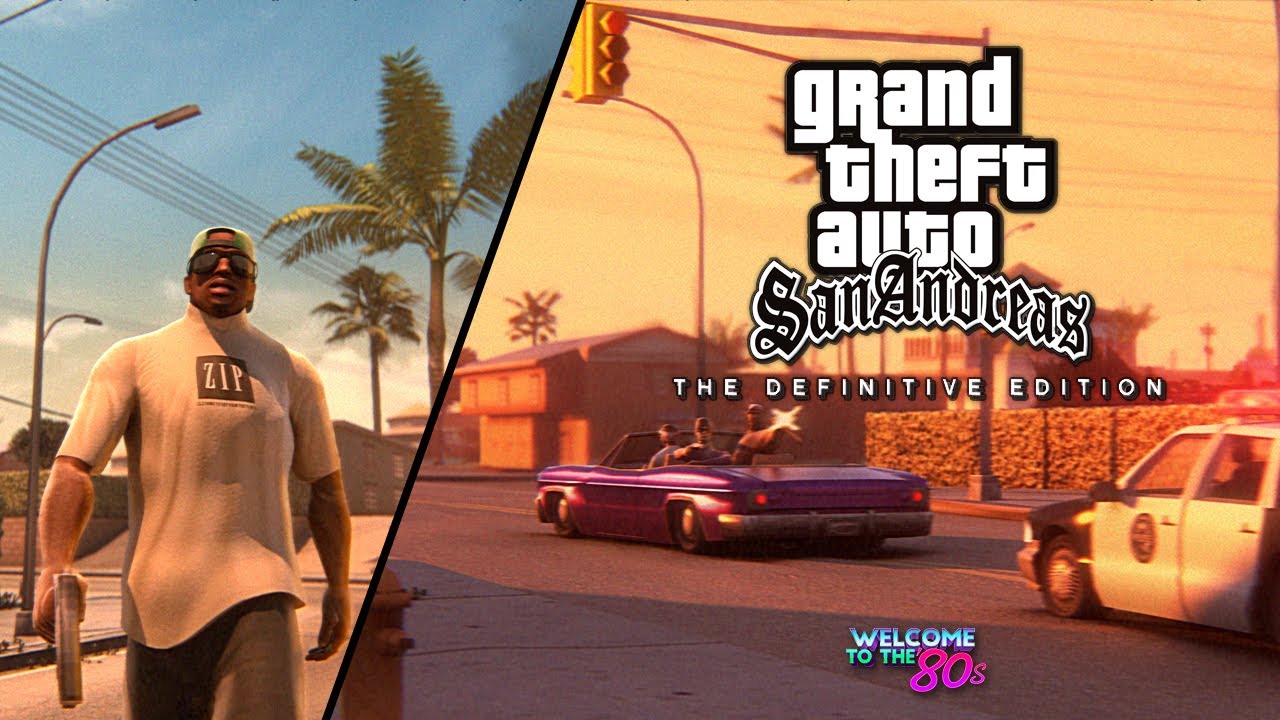 Сан андреас definitive. Grand Theft auto: San Andreas – the Definitive Edition. GTA sa ремастер. Картинки ГТА Сан андреас. Сан андреас трилогия.