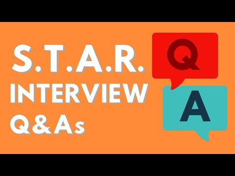 Answering Behavioral Interview Questions (STAR Interview Method) Video