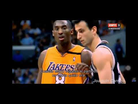 Kobe Respects Ginobili