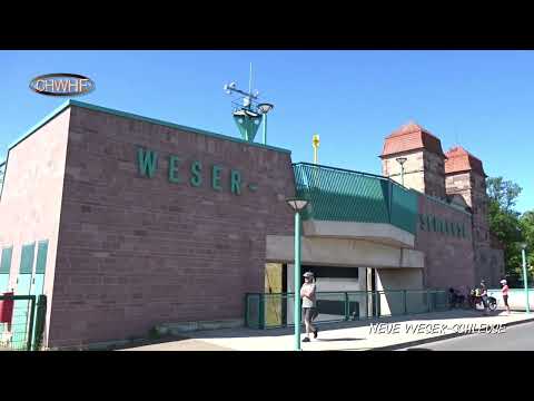 STADT MINDEN 2022 - Alte SCHACHTSCHLEUSE - neue WESER-SCHLEUSE