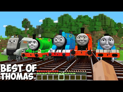 BEST EPISODES of THOMAS THE TANK ENGINE and FRIENDS GORDON PERCY in Minecraft Gameplay - Coffin Meme