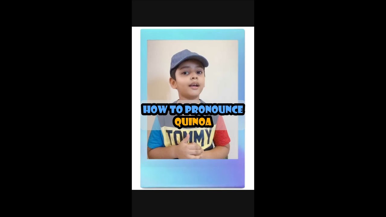 How to Pronounce Quinoa #shorts