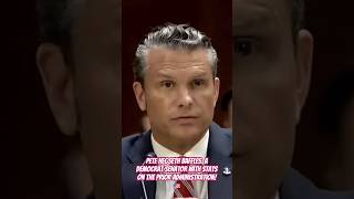 Pete Hegseth baffles a Democrat senator with stats on the prior administration! 🇺🇸