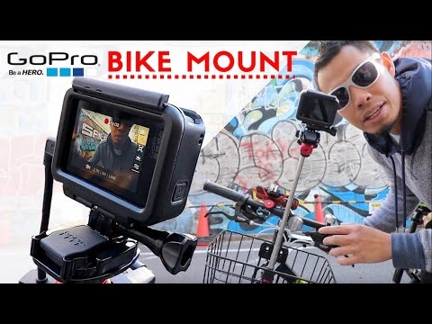 How to mount a GoPro Hero 5 on a Bike (Vlogger-Hack)