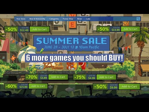 6 Must-Have Games in the Steam Summer Sale 2023 | The Ultimate Gaming Guide