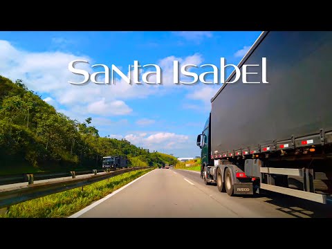 Santa Isabel • Rodovia Presidente Dutra • Drive SP 4K