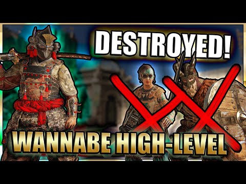 Bashing Wannabe High Level/ High-Tier Players with my Kensei | #ForHonor