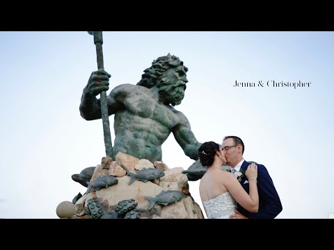 Jenna & Christopher's Wedding Highlight | Hilton Garden Inn | Va Beach, VA Wedding Videographer