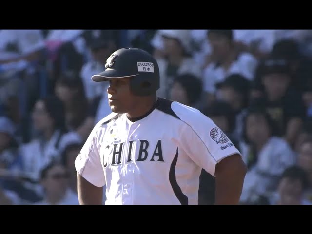 【7回裏】代打・デスパイネ的中!! タイムリーでマリーンズ大量リード!! 2015/9/22 M-E