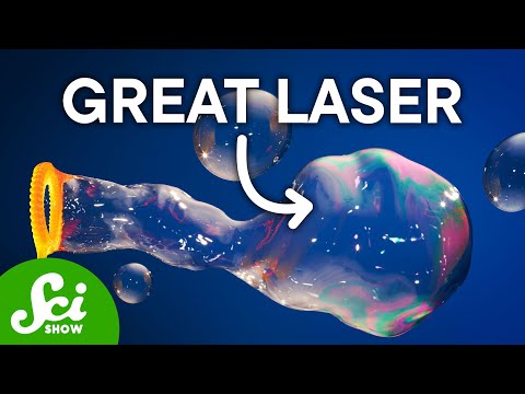 The Weird Physics of Turning a Bubble Into a Laser