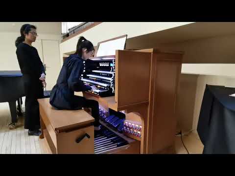 Yihang Zuo，20 ，Alexandre Guilmant - Sonata No.1 in d minor III. Final，keyboard soloist
