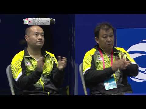 TOTAL BWF Thomas & Uber Cup Finals 2016 | Badminton QF/S1-Thomas Cup - TPE vs MAS (Court 2)