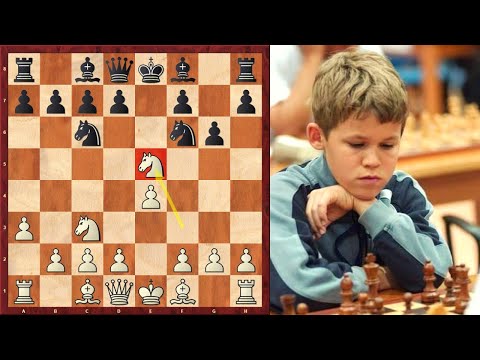 Magnus Carlsen SHOCKED his opponent with the Halloween Gambit!