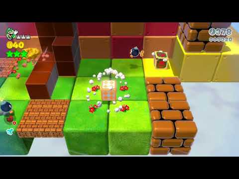 Super Mario 3D World (Switch) 9-5 Speedrun - Time: 25 (TWR)