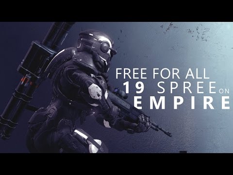 Halo 5 - Empire Total Control (19 Kill Spree) // Champion Level FFA