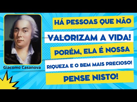 HÁ PESSOAS QUE NÃO VALORIZAM A VIDA! PORÉM, ELA É NOSSA RIQUEZA E O BEM MAIS PRECIOSO! PENSE NISTO!