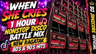 Download lagu NEW WHEN SHE CRIES 1 HOUR NONSTOP DISCO BATTLE MIX - NEW WAVE RAGATAK REMIX mp3