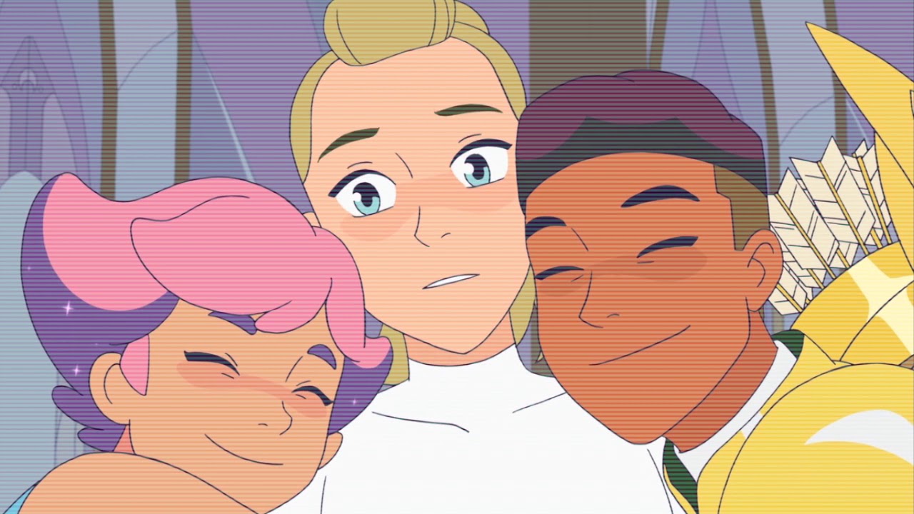 She-Ra Glimmer and Adora, Catra and Scorpia - The Last Time