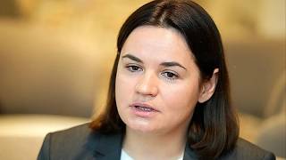 Exclusiva: Tijanóvskaya señala que Lukashenko llama ''extremista" a 'Euronews' por venganza