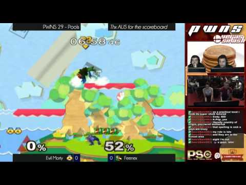 PWNS 29 - Melee - Pools - Evil Morty (Sheik) vs Feenex (Falco)