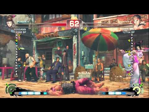 YOSSANN [Juri] vs MrFuji boc [Ryu] bouten reach [Juri] SSF4 Japanese Ranked Matches - TRUE-HD