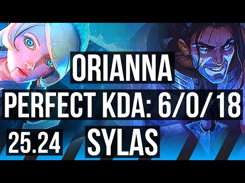 ORIANNA vs SYLAS (MID) | 6/0/18 | KR Master | 25.24