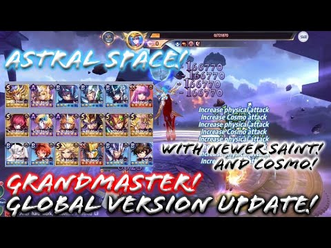 Saint Seiya: Awakening (KOTZ) - Astral Space Grandmaster Guide Update with Newer Global Saint!