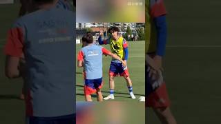 【W杯】日本代表 チュニジア戦に向けて始動　 #ワールドカップ   #w杯   #オランダ   #サポーター #サッカー #shorts